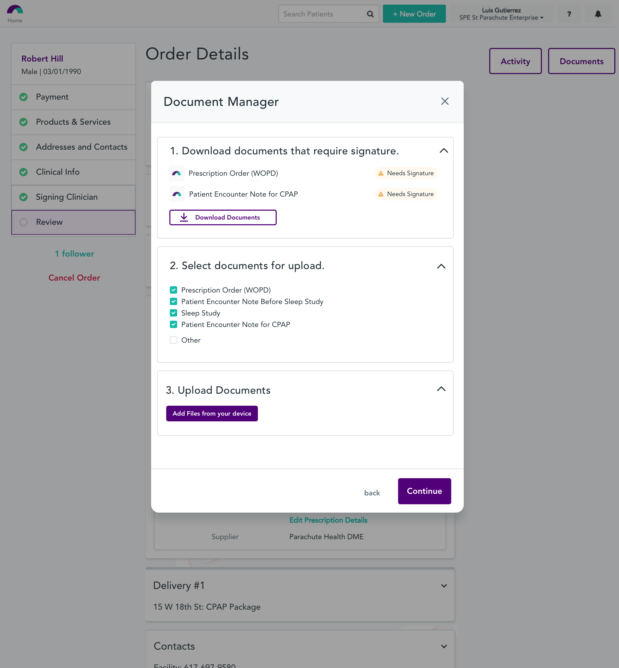 Document manager iteration